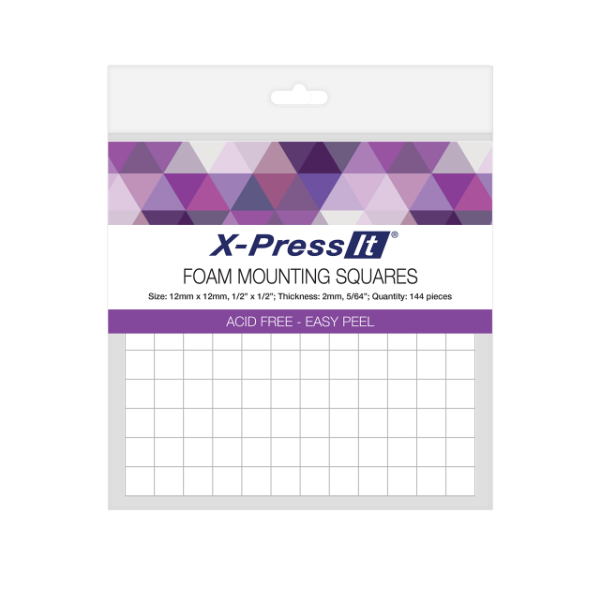 Picture of X-Press It Foam Squares 12mm