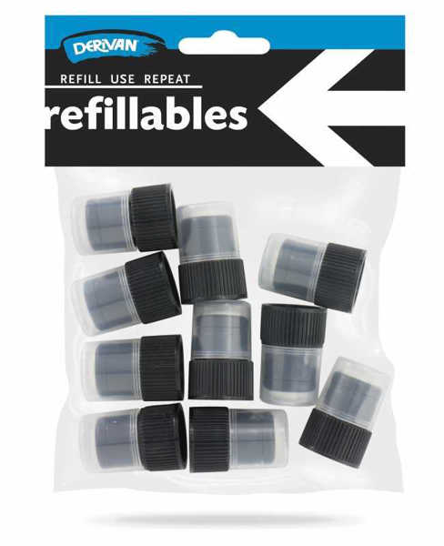 Picture of Derivan Refillable Sponge Dauber caps 10pk