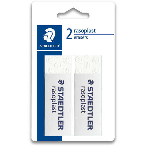 Picture of Staedtler Rasoplast Eraser 2pk