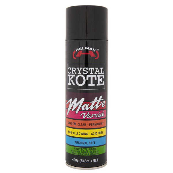 Picture of Helmar Crystal Kote Spray Matte Varnish