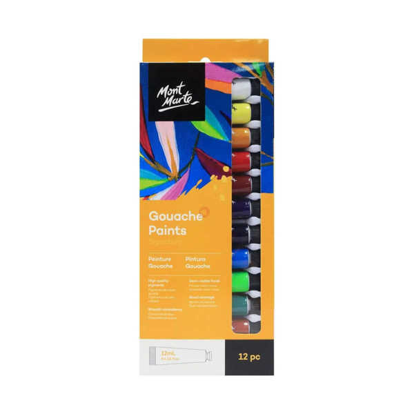 Picture of Mont Marte Signature Gouache Paints 12pce