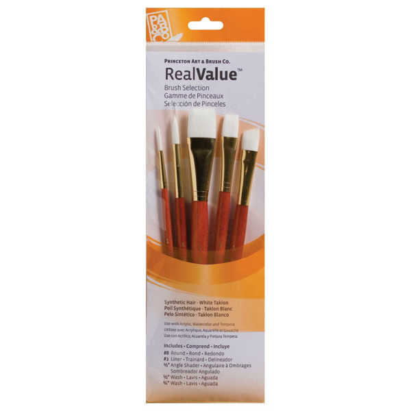 Picture of Princeton Real Value  Brush Set Orange Pk5