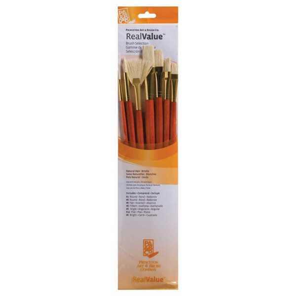 Picture of Princeton Real Value Brush Set Orange 7pk