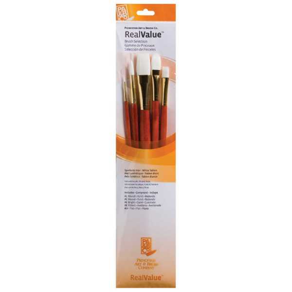 Picture of Princeton Real Value Brush Set Orange 5pk