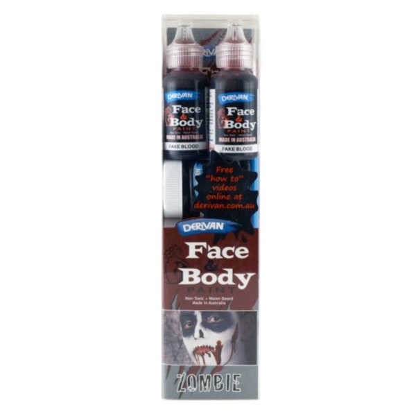 Picture of Derivan Face Paint Sets- Zombie