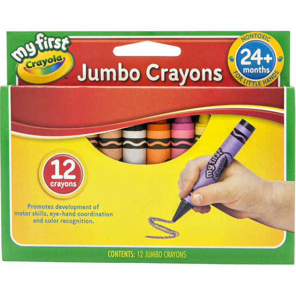 Picture of Crayola Jumbo Crayons 12pk