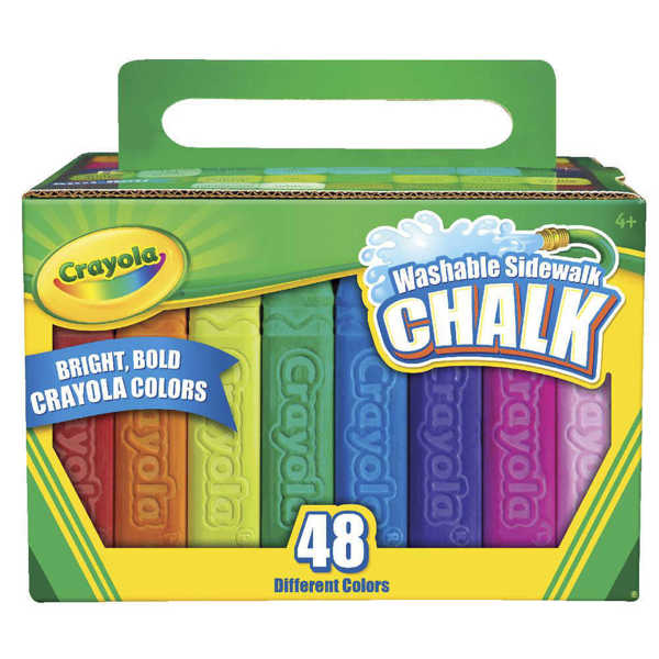 Picture of Crayola Sidewalk Chalk 48pk