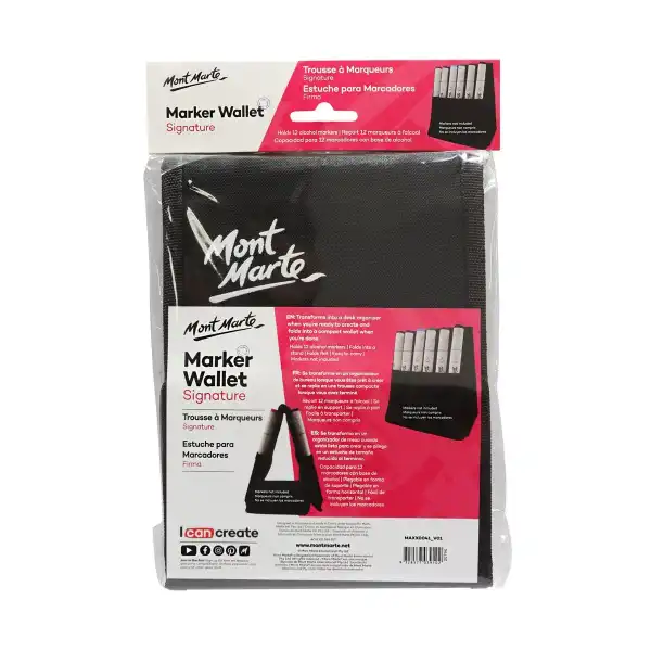 Picture of Mont Marte Signature Marker Wallet