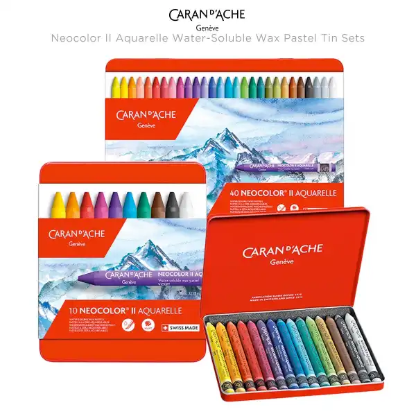 Picture of Caran d'Ache Neocolor II Artists Crayon Sets