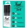 Picture of Copic Hand Lettering Pen Set Black 4pk