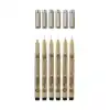 Picture of Sakura Pigma Micron Black Pen Set 6pk