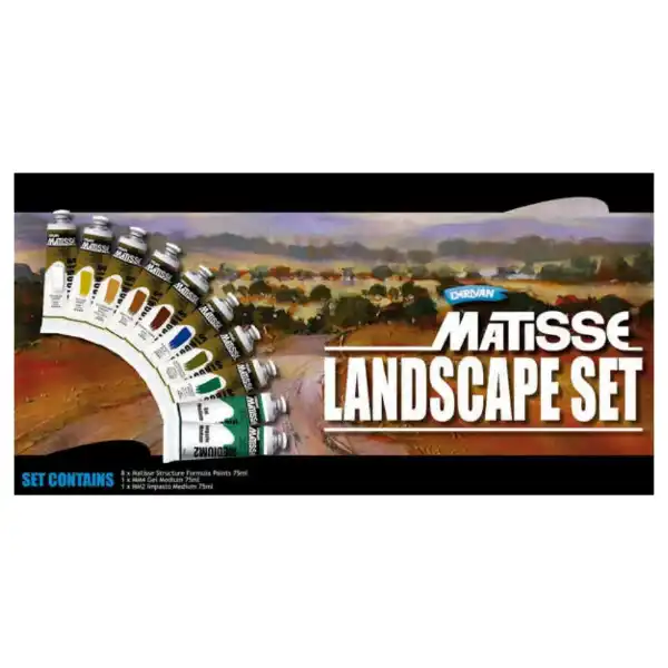 Picture of Matisse Structure Landscape Set 10x 75ml Tubes