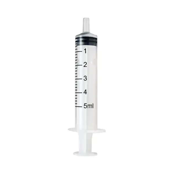 Picture of Empty Plastic Syringe 5ml