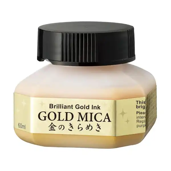 Picture of ZIG Kuretake Gold Mica Ink 