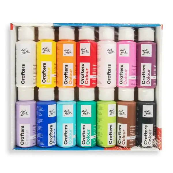 Picture of Mont Marte Crafters Paint Set 14pk