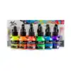 Picture of Mont Marte Fluro Acrylic Ink Set 6pk