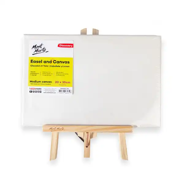 Picture of Mont Marte Easel & Canvas Medium