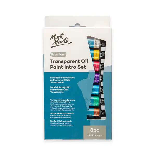 Picture of Mont Marte Transparent Oil Paint Intro Set