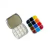 Picture of Empty Mini Metal Watercolour Palette 12 Tin