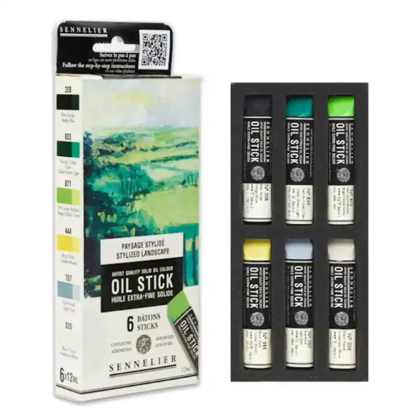 Picture of Sennelier Artist Oil Stick Mini Set - Landscape