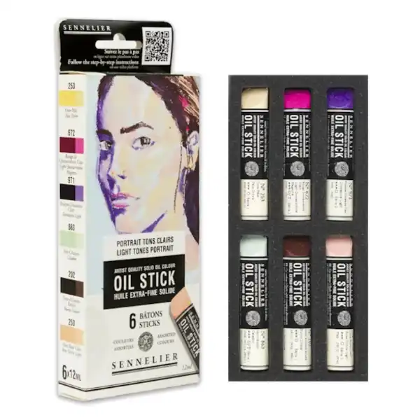 Picture of Sennelier Artist Oil Stick Mini Set - Light Portrait 