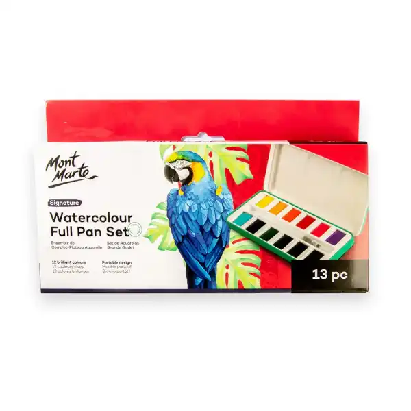 Picture of Mont Marte Watercolour Full Pan Set 13pk