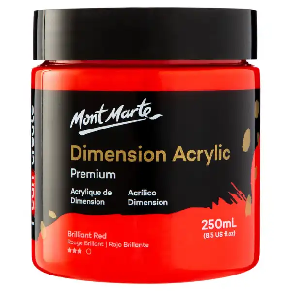 Picture of Mont Marte Dimension Acrylics 250ml