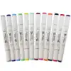 Picture of Mont Marte Dual Tip Alcohol Markers 24pk