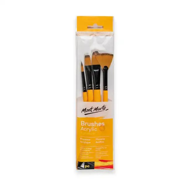 Picture of Mont Marte Gallery Series Brush Set 4Pk