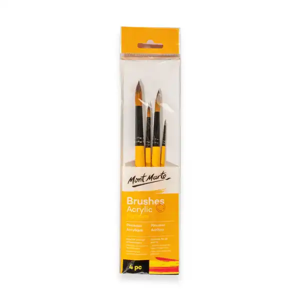 Picture of Mont Marte Signature Brush Set 4Pk