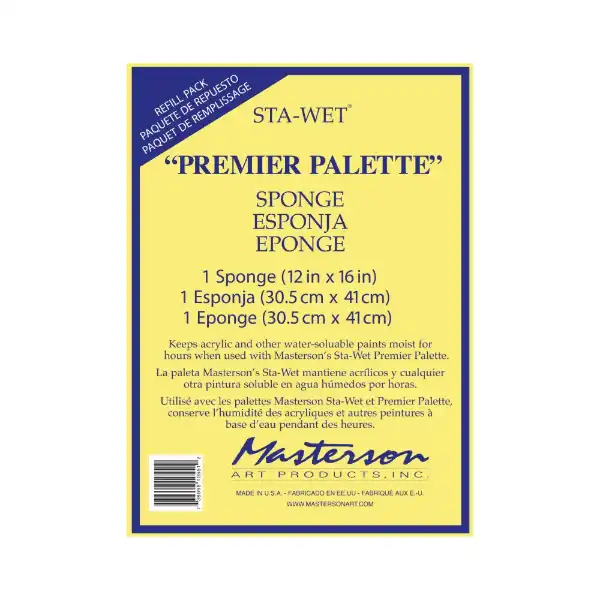 Picture of Masterson Sta-Wet Premier Palette Sponge