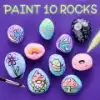 Picture of Faber Castell Glow in the Dark Rock Painting Kit