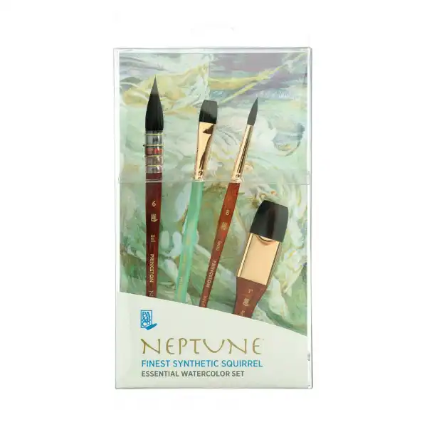 Picture of Princeton Neptune 4750 Watercolour Brush 4pk Box Set